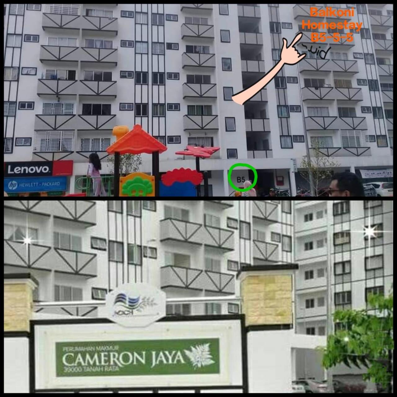 Nurul Aisyah Homestay Tanah Rata Esterno foto